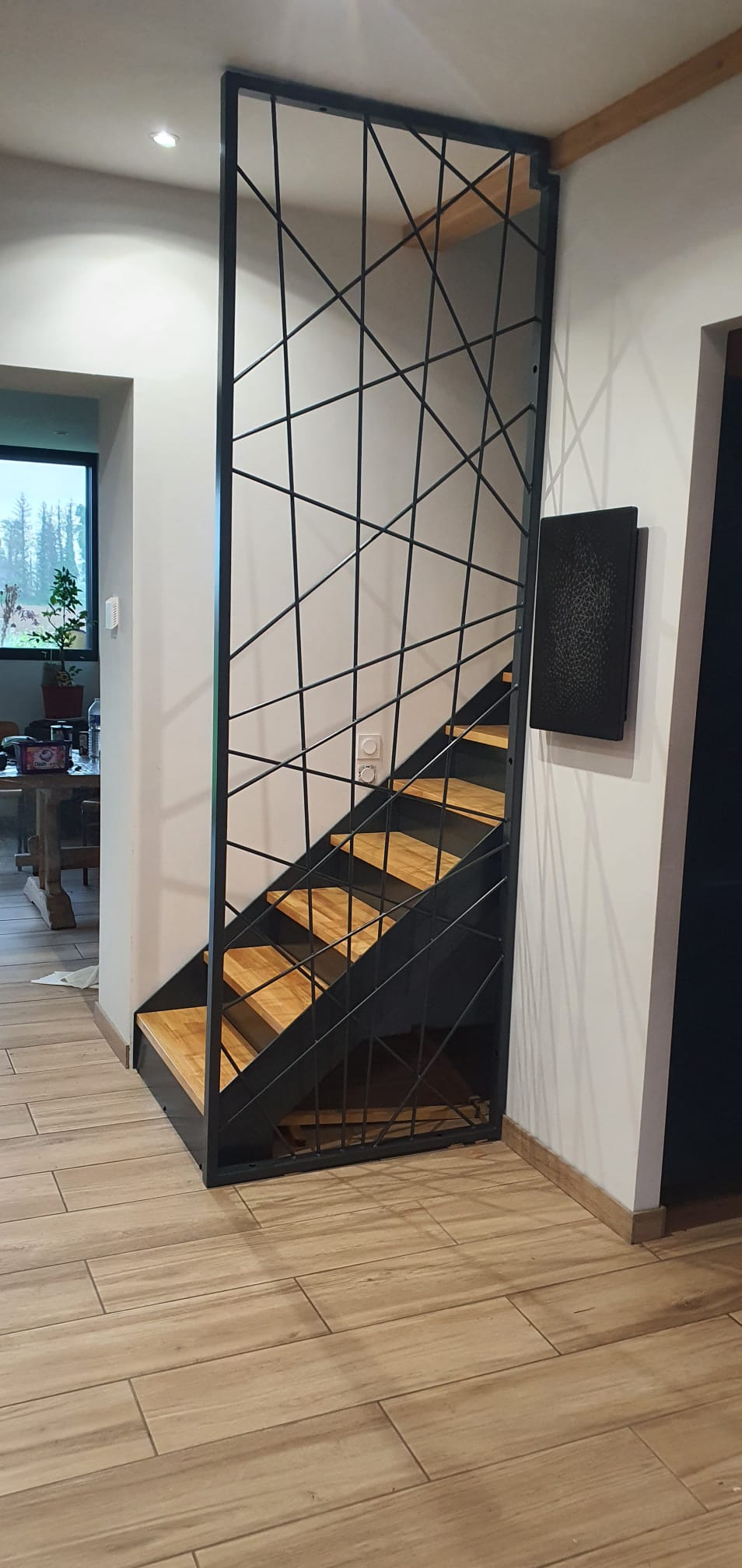 Réalisation AB65 — garde-corps métallique